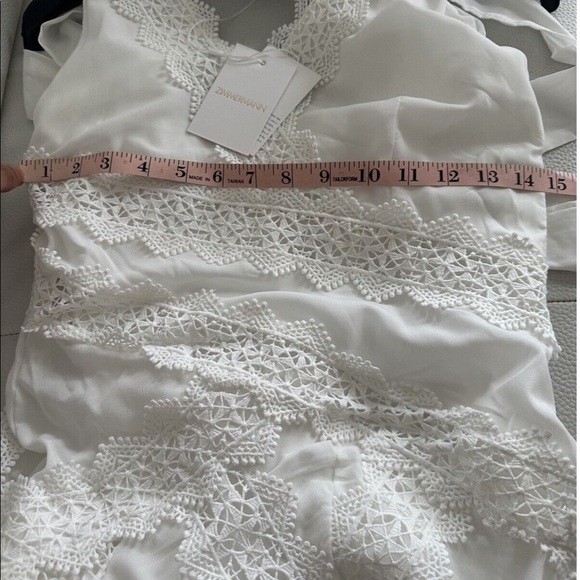 Zimmermann White Long Dress size small wow! - Picture 13 of 16